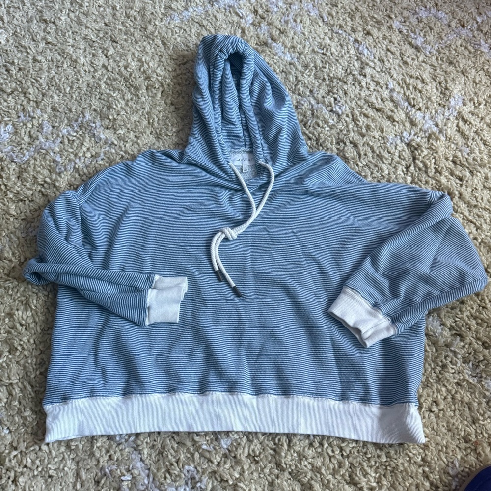 The Great Teammate Hoodie in Saltwater Stripe